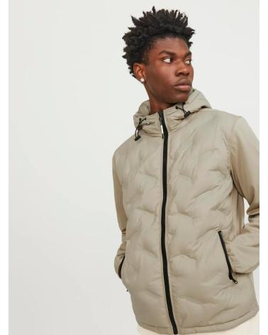JACK & JONES HYBRID JACKET 12254548 BEIGE BEIGE