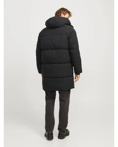JACK & JONES PADDED HOODED JACKET 12260440 BLACK BLACK