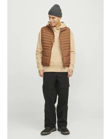 COLETE ACOLCHOADO JACK & JONES MARROM - MODELO 12256987 MARRóN