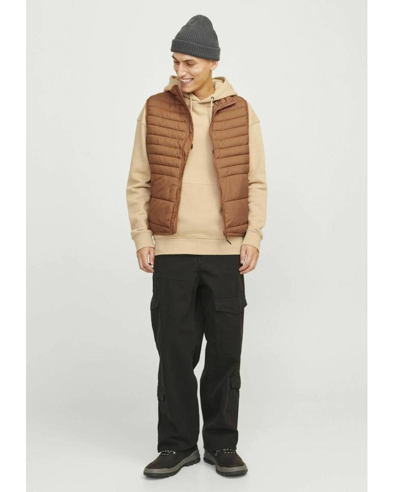 COLETE ACOLCHOADO JACK & JONES MARROM - MODELO 12256987 MARRóN