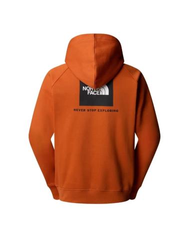 THE NORTH FACE ORANGE HOODIE NARANJA
