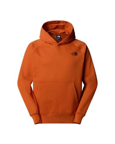 THE NORTH FACE ORANGE HOODIE NARANJA