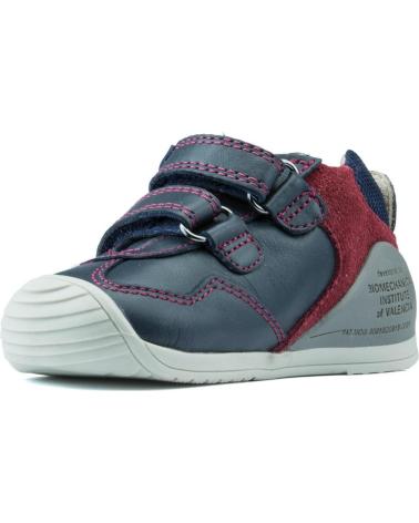 Botins de Menino BIOMECANICS BOTINES DOBLE CIERRE AZUL