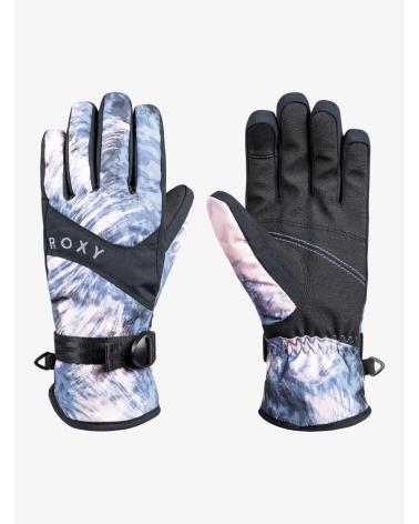 ROXY ERJHN03251 ISOLIERTE SKIHANDSCHUHE MIT BLAUEM MUSTER AZUL