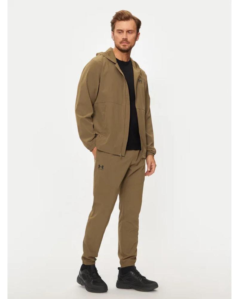 PANTALON SPORT HOMME UNDER ARMOUR WOVEN 1386557 MARRON MARRóN