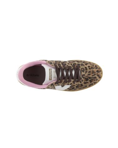 VICTORIA BERLIN 1126205 WILDLEDER-SNEAKER MIT LEOPARDENMUSTER VARIOS COLORES