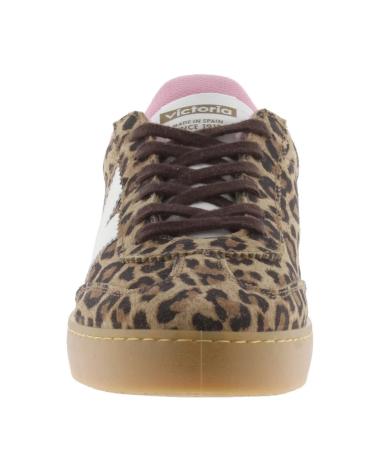 VICTORIA BERLIN 1126205 WILDLEDER-SNEAKER MIT LEOPARDENMUSTER VARIOS COLORES