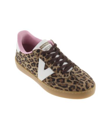 VICTORIA BERLIN 1126205 WILDLEDER-SNEAKER MIT LEOPARDENMUSTER VARIOS COLORES