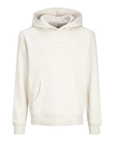 JACK & JONES HOODED SWEATSHIRT FOR BOYS | MODEL 12259809 BEIGE BEIGE