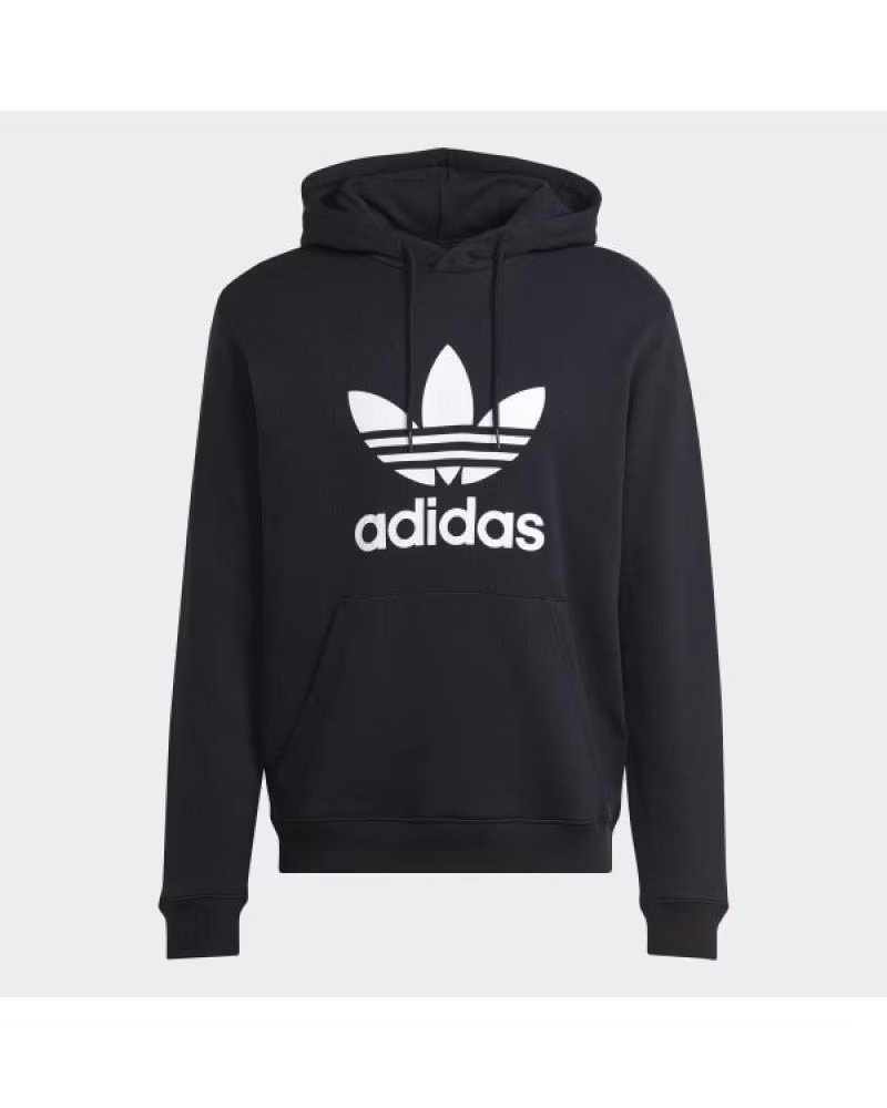 ADIDAS SWEATSHIRT COM CAPUZ ORIGINALS TREFOIL IM4489 NEGRO