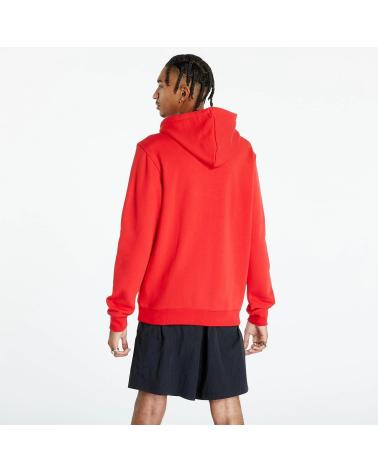 ADIDAS TREFOIL HOODED SWEATSHIRT RED IM4497 ROJO