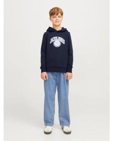 SUDADERA CON CAPUCHA JACK & JONES JUNIOR 12266761 AZUL MARINO AZUL MARINO