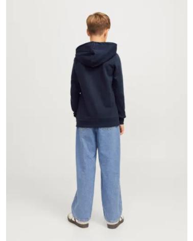 CAMISOLA COM CAPUZ JACK & JONES JUNIOR 12266761 AZUL MARINHO AZUL MARINO