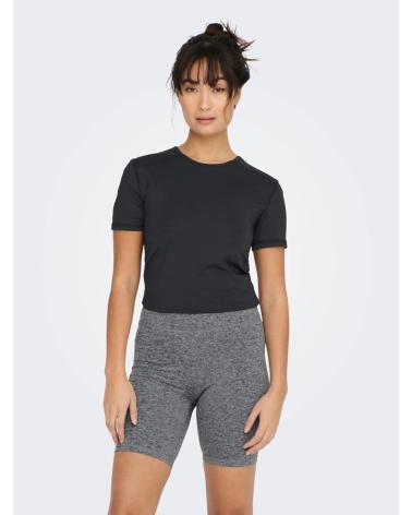ONLY T-SHIRT MANICA CORTA NERA 15283412 NEGRO