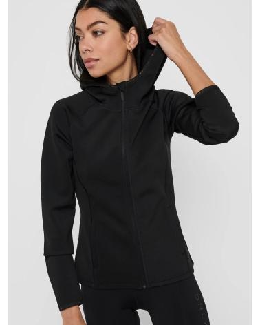 ONLY BLACK HOODED JACKET 15196488 NEGRO