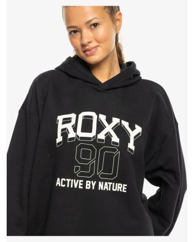 ROXY ESSENTIAL ENERGY ERJFT04862 BLACK HOODIE NEGRO