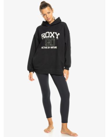 ROXY ESSENTIAL ENERGY ERJFT04862 BLACK HOODIE NEGRO