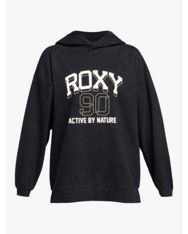 ROXY ESSENTIAL ENERGY ERJFT04862 BLACK HOODIE NEGRO