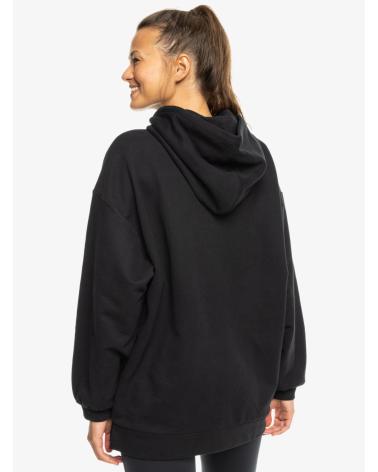 ROXY ESSENTIAL ENERGY ERJFT04862 BLACK HOODIE NEGRO