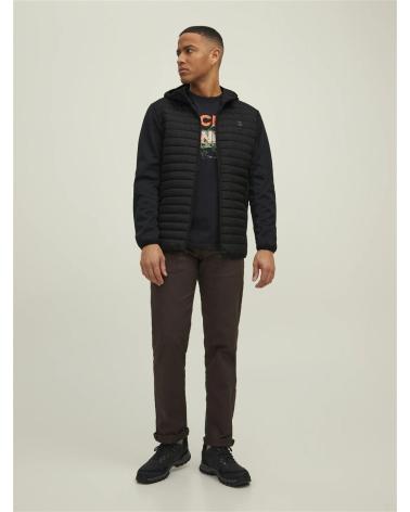 JACK AND JONES JACKET 12182242 BLACK NEGRO