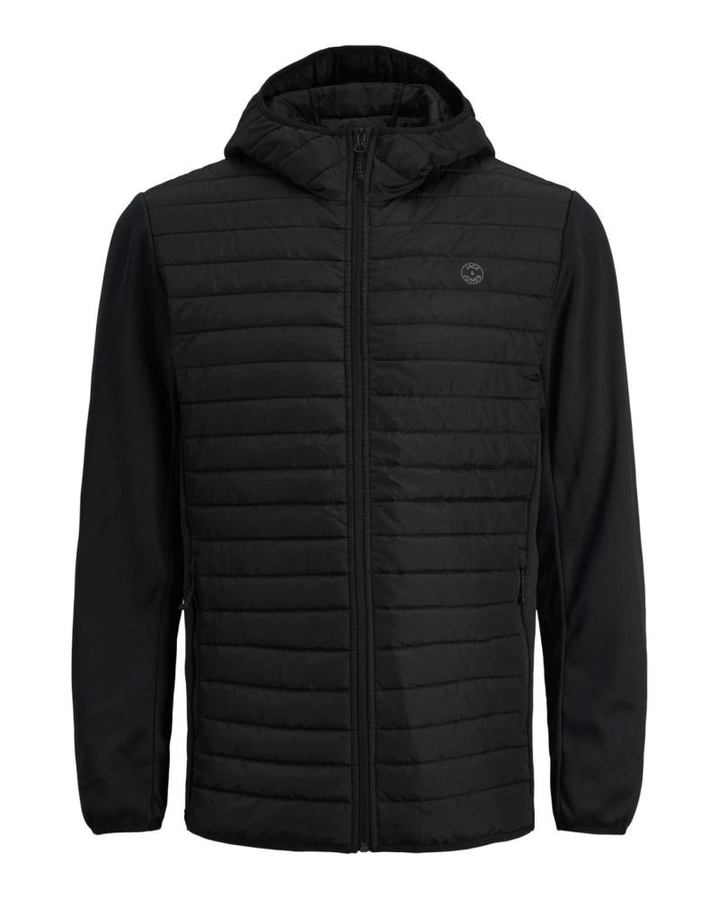 JACK AND JONES JACKET 12182242 BLACK NEGRO
