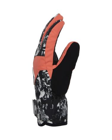DC SHOES SNOWBOARD AND SKI GLOVES MODEL ADJHN03015 ORANGE NARANJA