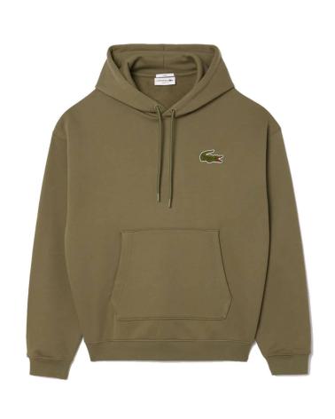 LACOSTE SWEAT À CAPUCHE VERT SH275400 VERDE