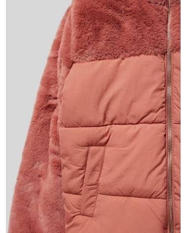 ONLY FAUX FUR PADDED JACKET 15324627 PINK ROSA