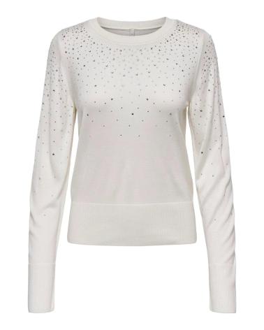 ONLY STRICKPULLOVER ONLSOLITA WEISS 15346043 BLANCO