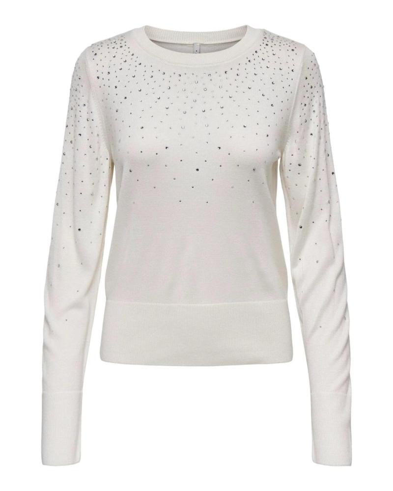 ONLY STRICKPULLOVER ONLSOLITA WEISS 15346043 BLANCO