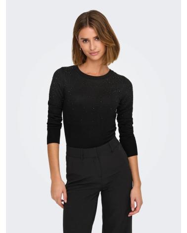 ONLY ONLSOLITA KNITTED SWEATER BLACK 15346043 BLACK