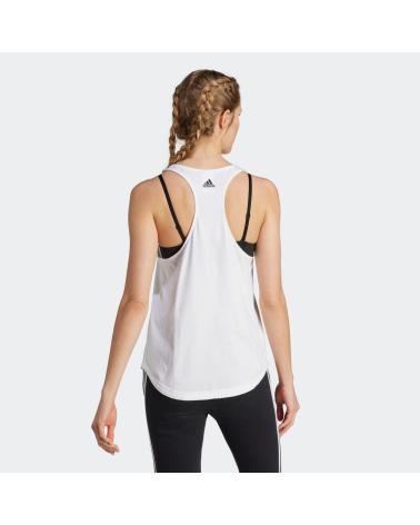ADIDAS LOUNGEWEAR ESSENTIALS TANK TOP GL0567 WHITE BLANCO