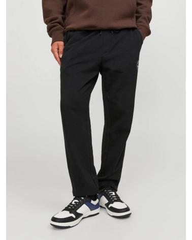 JACK & JONES TRAININGSHOSE 12165322 BLACK - BEQUEME PASSFORM BLACK