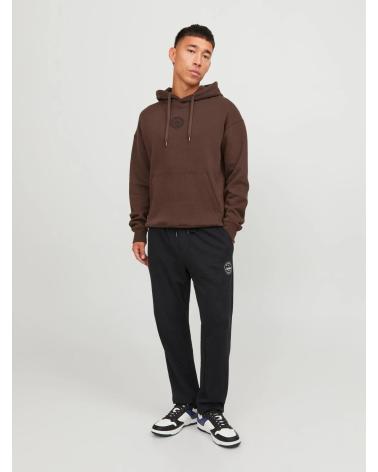 JACK & JONES TRAININGSHOSE 12165322 BLACK - BEQUEME PASSFORM BLACK