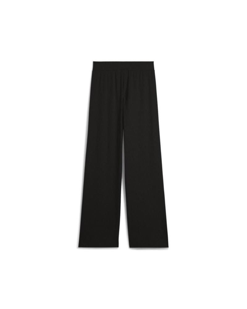 PANTALONI DA TUTA PUMA ESS ELEVATED NERI | MODELLO 685025 NEGRO