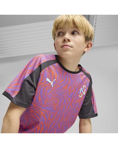 CAMISA DE FUTEBOL PUMA NEYMAR JR CREATIVITY JUNIOR 660096 LILÁS LILA