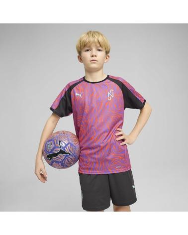 CAMISA DE FUTEBOL PUMA NEYMAR JR CREATIVITY JUNIOR 660096 LILÁS LILA