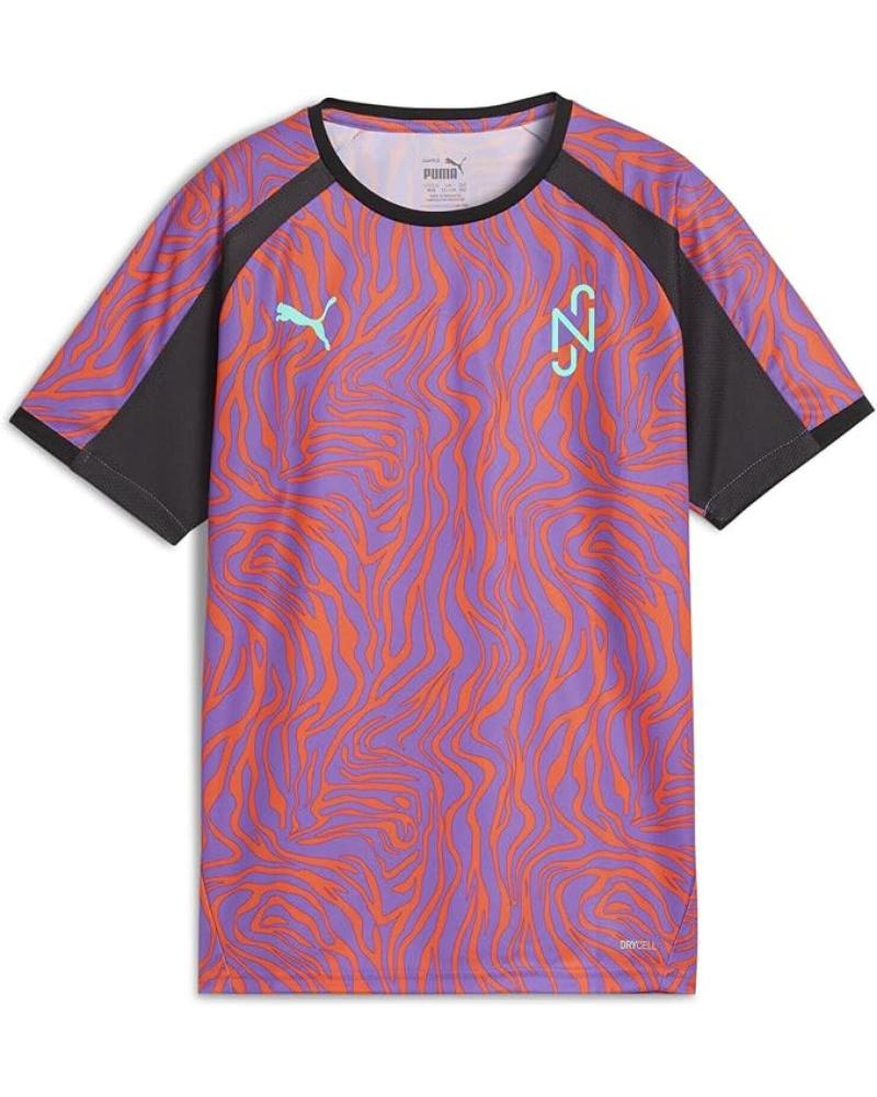 CAMISA DE FUTEBOL PUMA NEYMAR JR CREATIVITY JUNIOR 660096 LILÁS LILA