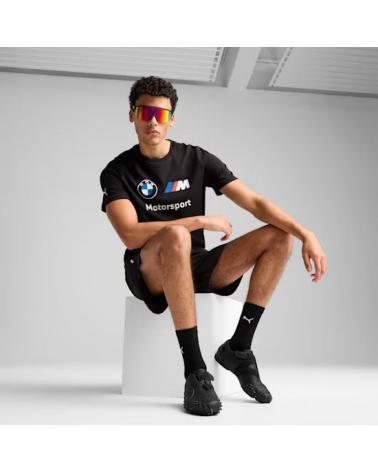 T-SHIRT PUMA BMW MOTORSPORT ESSENTIALS 632358 NOIR NEGRO