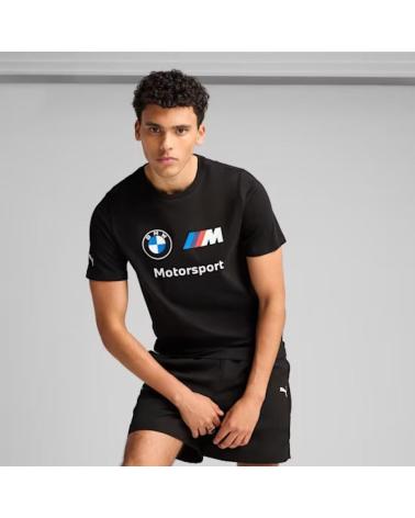 T-SHIRT PUMA BMW MOTORSPORT ESSENTIALS 632358 NOIR NEGRO