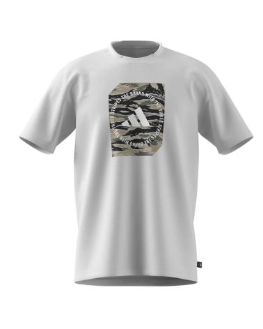 ADIDAS CAMISETA MANGA CURTA CAMO SHAPE GRAPHIC JM0387 BRANCA MULTICOLOR MULTICOLOR