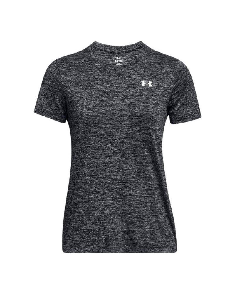 T-SHIRT UNDER ARMOUR TECH TWIST 1384230 NERO NEGRO