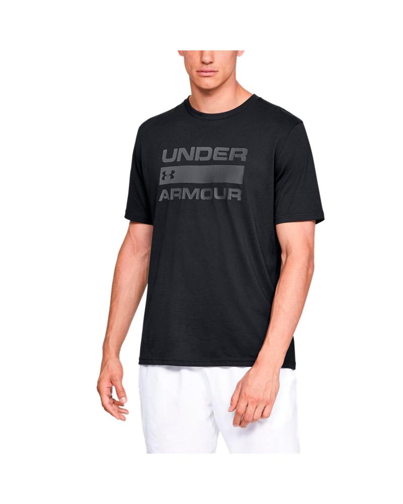 MAGLIETTA UNDER ARMOUR TEAM ISSUE WORDMARK NERA 1329582 NEGRO