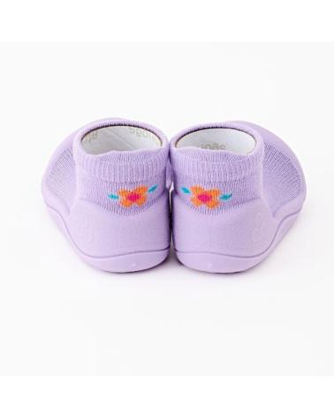 ATTIPAS DM BUTTERFLY ABU010 - PURPLE FIRST STEPS SHOES PúRPURA