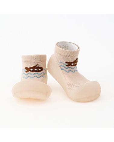 ATTIPAS SUBMARINE BEIGE BABY SLIPPERS ASU010 BEIGE