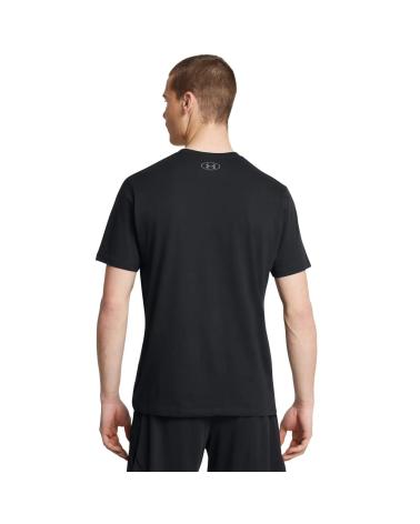 T-SHIRT UNDER ARMOUR 1386793 NERA NEGRO