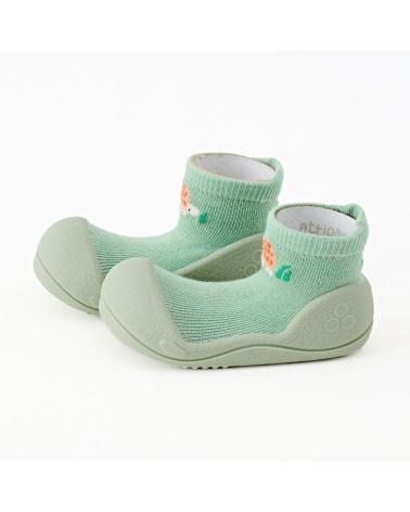 ATTIPAS DM TORTOISE ATO01 GREEN - ERGONOMIC FIRST STEPS SHOES GREEN