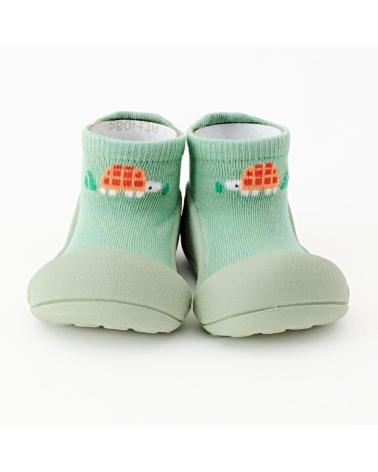 ATTIPAS DM TORTOISE ATO01 GREEN - ERGONOMIC FIRST STEPS SHOES GREEN
