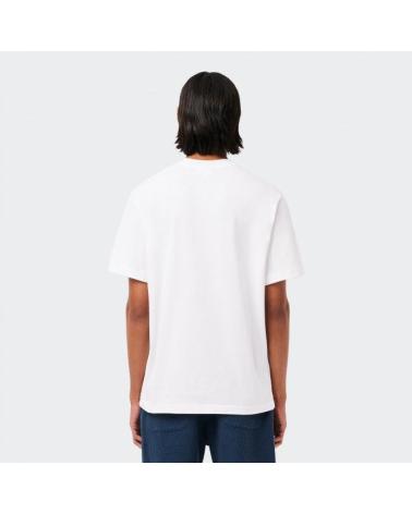 LACOSTE T-SHIRT TH7318 00 WEISS BLANCO