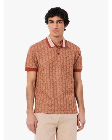 -LACOSTE-POLO-DE-JACQUARD-MONOGRAMA-ROJO-BEIGE-MULTICOLOR
